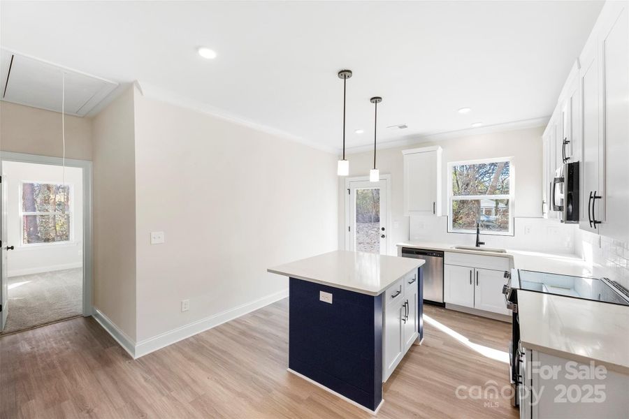 Furnished interior view inside a new home in , East Spencer (Image 7).