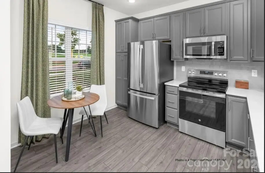 Furnished interior view inside a new home in Sierra Ridge, Gastonia (Image 7).