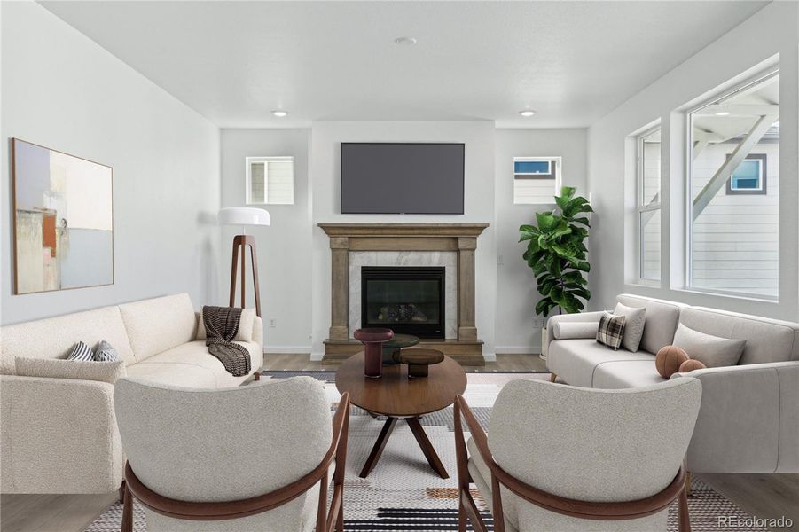 Virtually Staged Photo