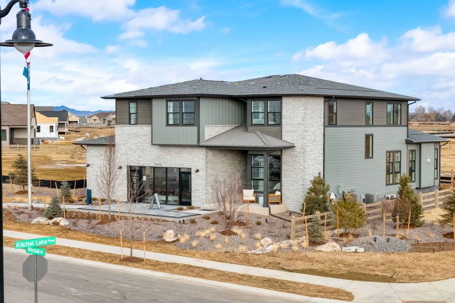 Image 54 representing the 3 by Trumark Homes in Kitchel Lake at Serratoga Falls, Timnath, CO.