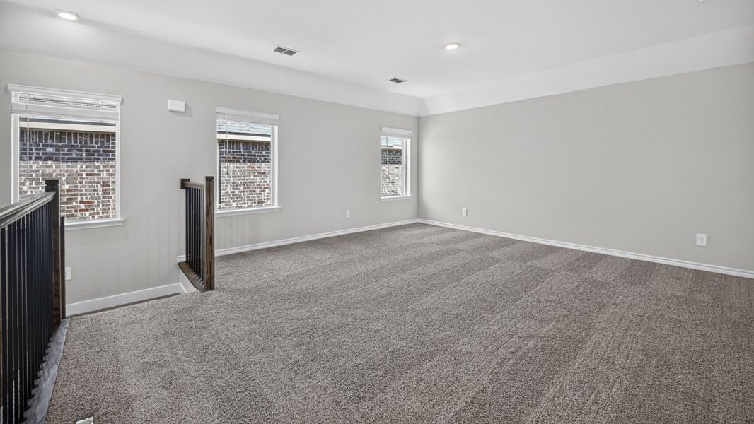 Representative unfurnished interior of a home built from the Selma by D.R. Horton in Magnolia at Legacy Hills, Celina (Image 18).