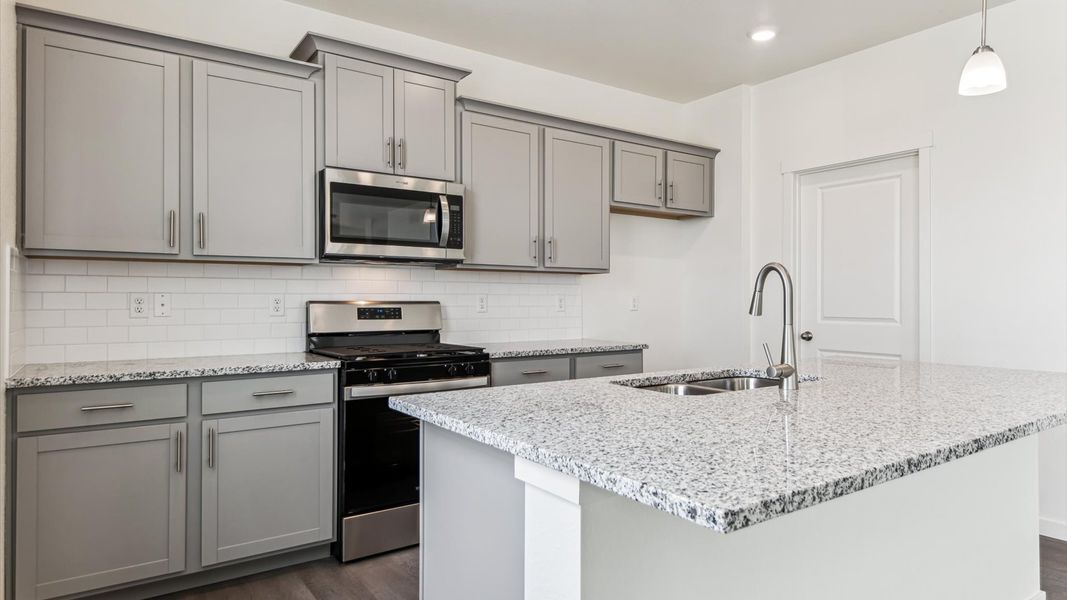 Furnished interior view inside a new home in Brighton Crossing, Brighton (Image 6).