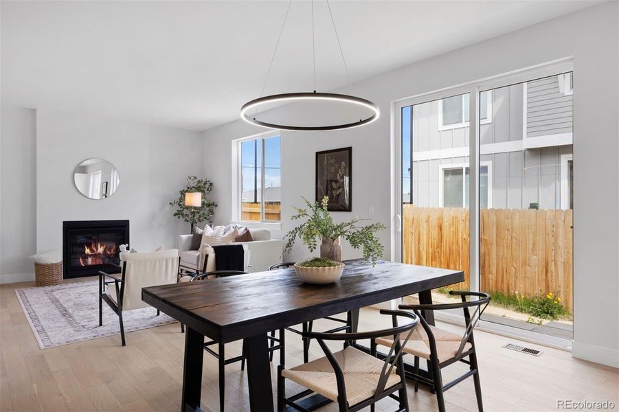 Furnished interior view inside a new home in , Wheat Ridge (Image 6). Furnished interior view inside a new home in , Wheat Ridge (Image 6).