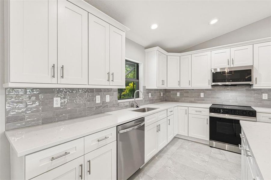 Furnished interior view inside a new home in , Englewood (Image 5). Furnished interior view inside a new home in , Englewood (Image 5).