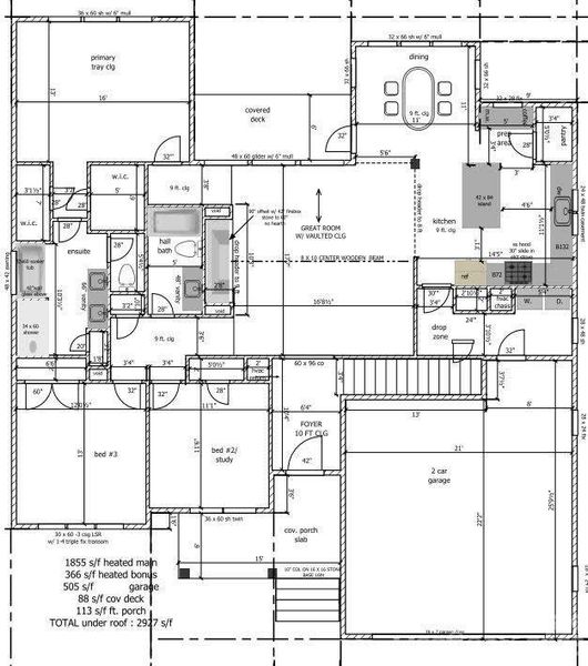 2D floor plan layout of this home in , Jefferson, NC (Image 4).