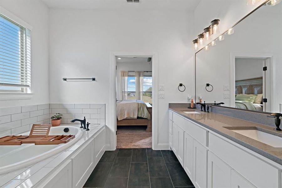 Furnished interior view inside a new home in , Garner (Image 8).