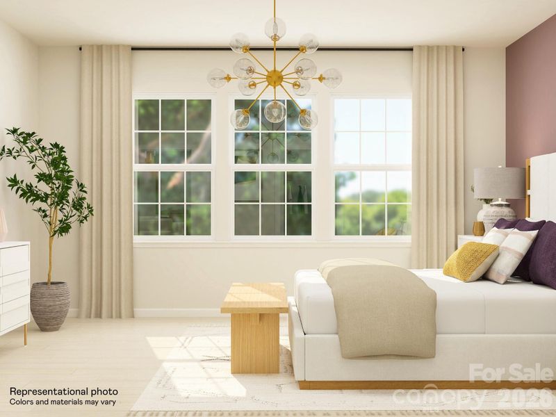 Furnished interior view inside a new home in Roselyn, Lancaster (Image 13).