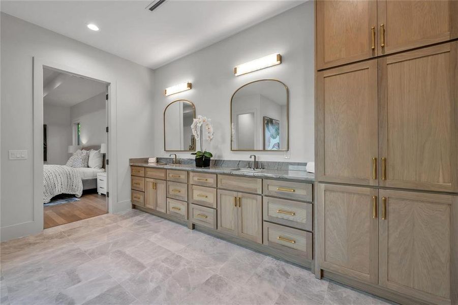 Furnished interior view inside a new home in , Dallas (Image 9).