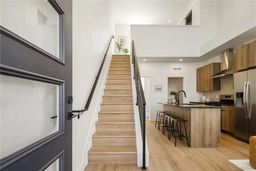 Furnished interior view inside a new home in , Denver (Image 8).