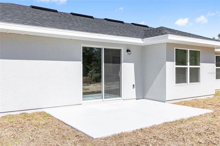 Exterior details and patio area of a home in , Ocala (Image 22).