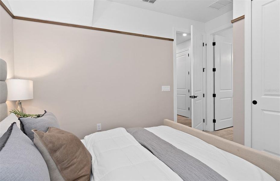 Model Home Design Only. Pictures and furnishings are for illustrative purposes only. Elevations, colors and options may vary. Furniture is for model home staging only.?