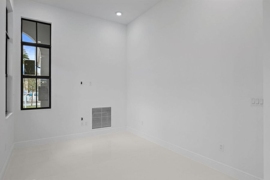 Furnished interior view inside a new home in Cresswind Palm Beach at Westlake, Westlake (Image 9).