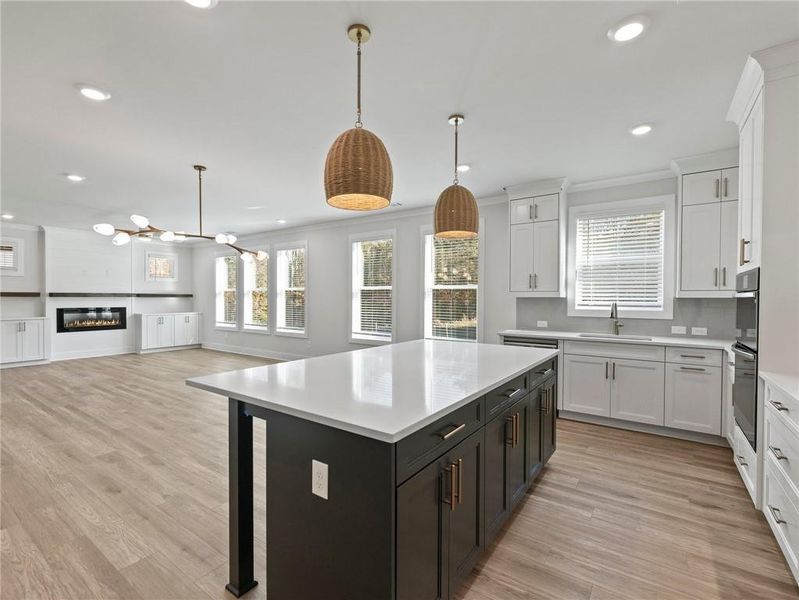Furnished interior view inside a new home in , Buford (Image 10). Furnished interior view inside a new home in , Buford (Image 10).