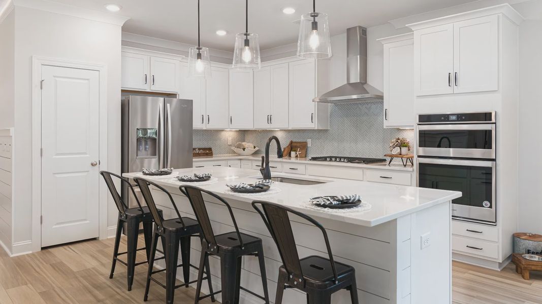 Representative furnished interior of a home built from the Lighthouse by DRB Homes in Bluffs at Sun Colony, Longs (Image 5).