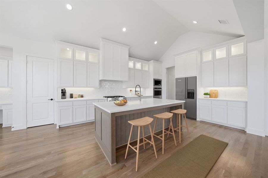 Furnished interior view inside a new home in , Prosper (Image 8).