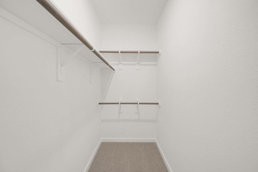 Primary walk-in closet