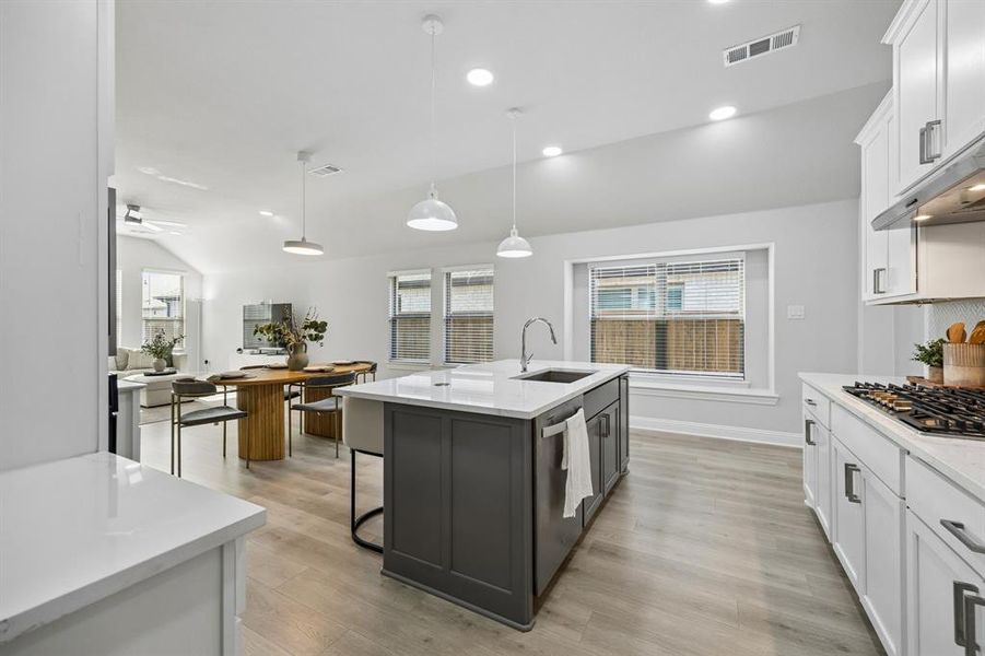 Furnished interior view inside a new home in Cambridge Crossing, Celina (Image 14).