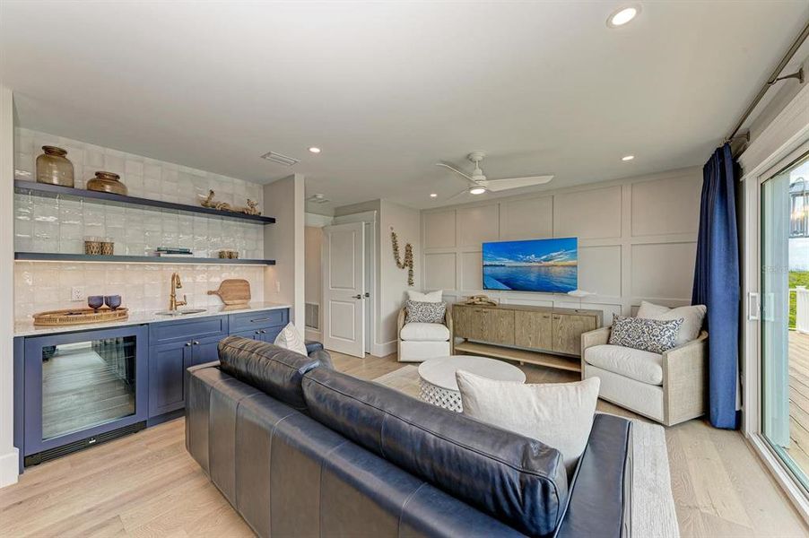 Furnished interior view inside a new home in , Holmes Beach (Image 13).