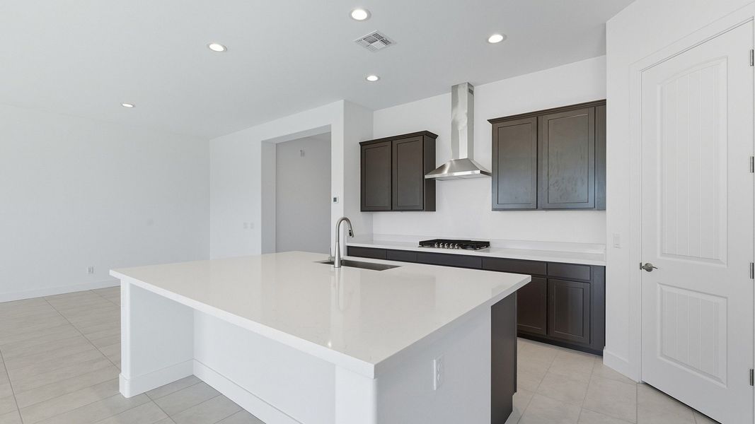 Furnished interior view inside a new home in Hacienda at Estrella, Goodyear (Image 9).