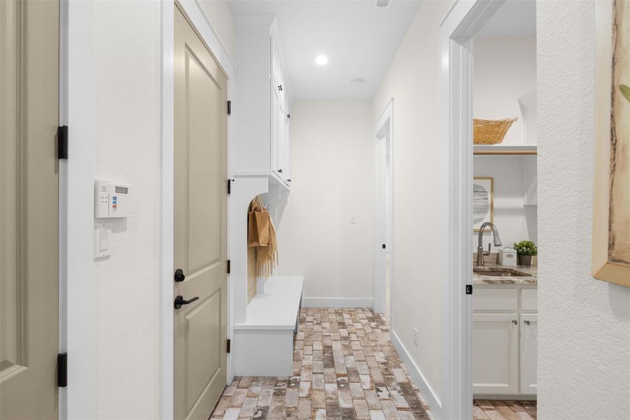Furnished interior view inside a new home in , College Station (Image 18).