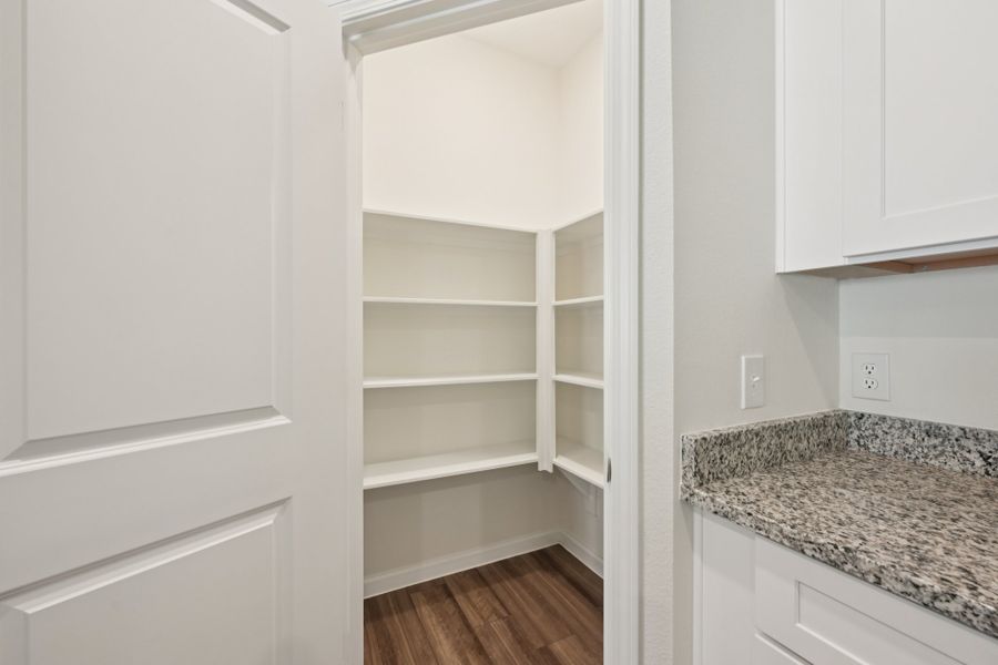 Representative furnished interior of a home built from the Glimmer by Starlight Homes in Castlewood South, Taylor (Image 12).