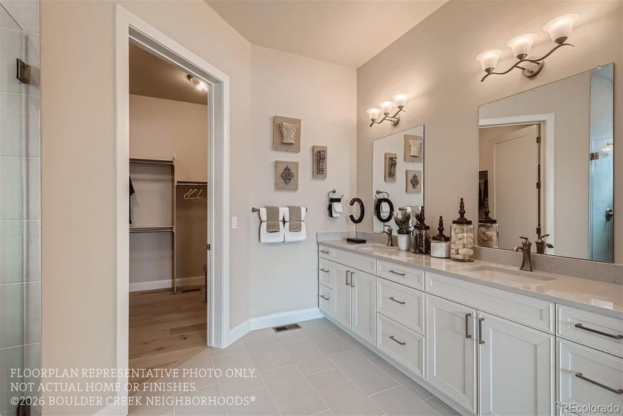 Furnished interior view inside a new home in , Broomfield (Image 24).