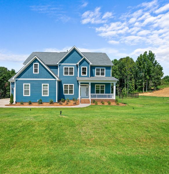 Representative exterior photo of a completed home built from the Harvard by Greybrook Homes in Shepherds Trace, Clover, SC (Image 32). Representative exterior photo of a completed home built from the Harvard by Greybrook Homes in Shepherds Trace, Clover, SC (Image 32).