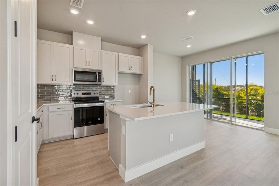 Furnished interior view inside a new home in North River Ranch – Townhomes, Parrish (Image 20).