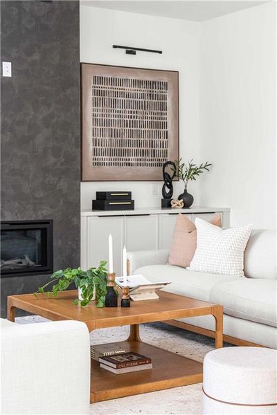 Furnished interior view inside a new home in , Atlanta (Image 16).