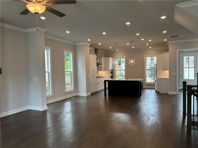 Spacious, unfurnished interior of a new home in Brackley Single Family, Cumming (Image 26).