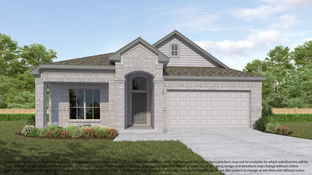 Representative exterior photo of a completed home built from the 546 by Long Lake Ltd. in Telge Ranch, Cypress, TX (Image 5). Representative exterior photo of a completed home built from the 546 by Long Lake Ltd. in Telge Ranch, Cypress, TX (Image 5).