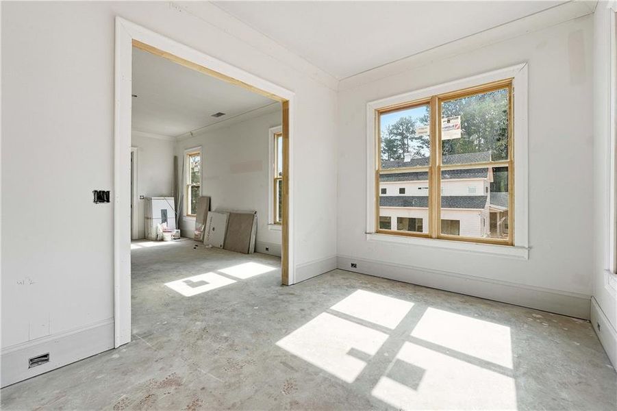 In-progress construction of a new home in , Marietta, GA (Image 11).