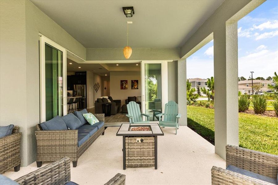 Furnished interior view inside a new home in , Clermont (Image 37). Furnished interior view inside a new home in , Clermont (Image 37).