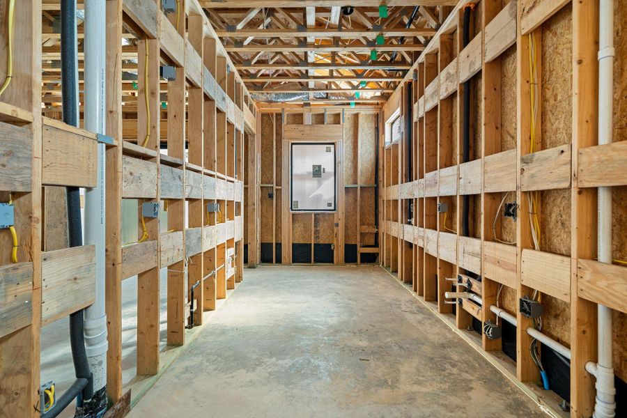 Scullery under construction, see prior render for this area