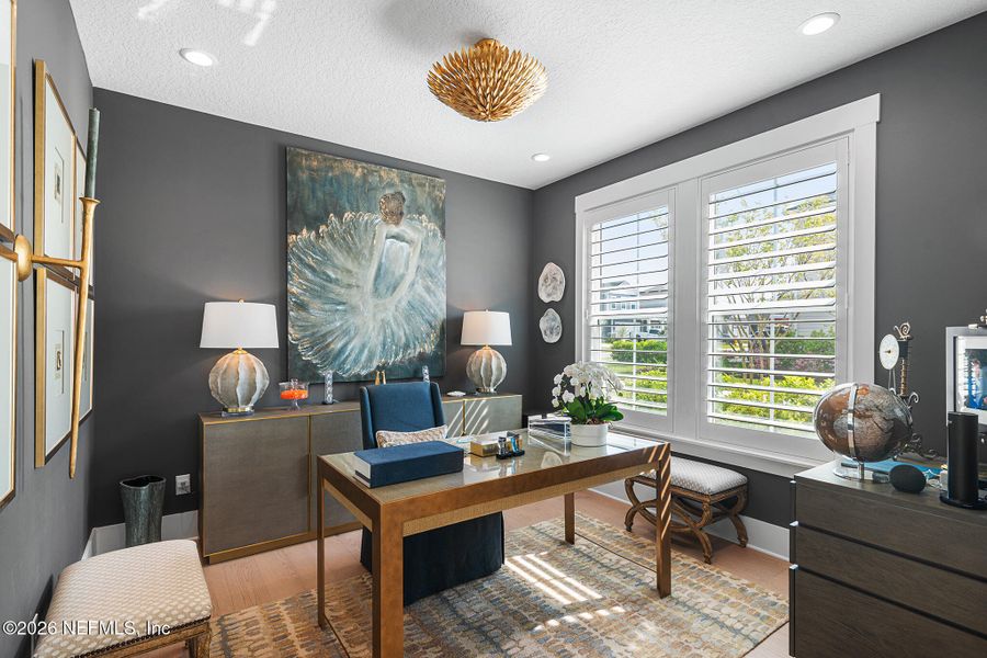 Furnished interior view inside a new home in , St. Johns (Image 41).
