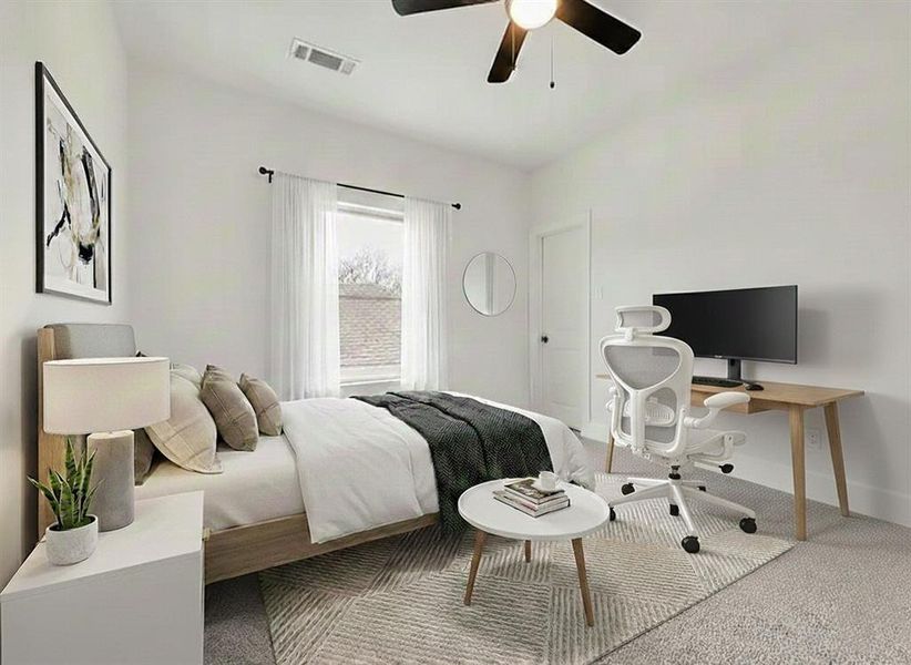 Furnished interior view inside a new home in , Fort Worth (Image 4).