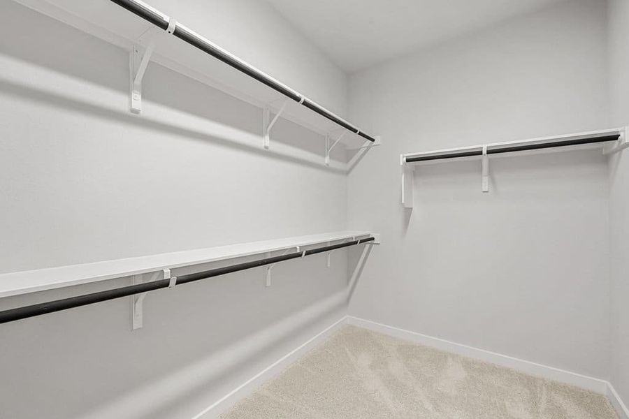 Spacious, unfurnished interior of a new home in Terrace Collection At Turner's Crossing, Buda (Image 43).