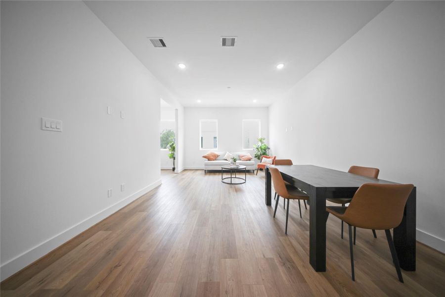 Furnished interior view inside a new home in , Houston (Image 15).