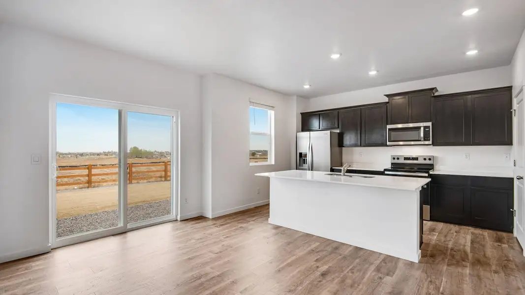 Furnished interior view inside a new home in Vista Meadows, Fort Lupton (Image 9).