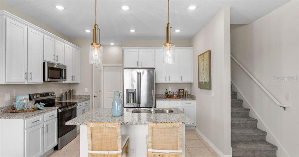 Furnished interior view inside a new home in Oakfield Trails, Parrish (Image 36).