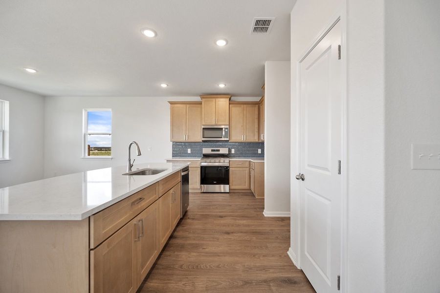 Furnished interior view inside a new home in Porter Country, Buda (Image 11). Furnished interior view inside a new home in Porter Country, Buda (Image 11).