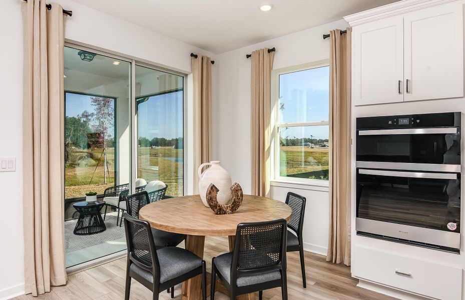 Furnished interior view inside a new home in Del Webb Stone Creek, Ocala (Image 9).
