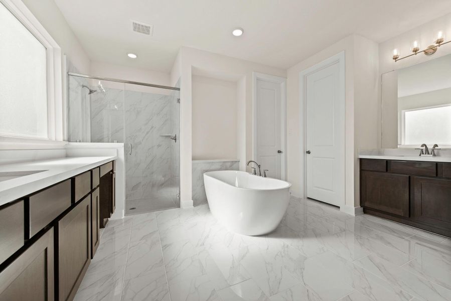 Furnished interior view inside a new home in ARTAVIA® - 60', Conroe (Image 4). Furnished interior view inside a new home in ARTAVIA® - 60', Conroe (Image 4).