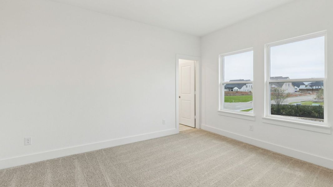 Representative unfurnished interior of a home built from the Reese by Southgate Homes in Windsong Ranch 71' Series, Prosper (Image 33). Representative unfurnished interior of a home built from the Reese by Southgate Homes in Windsong Ranch 71' Series, Prosper (Image 33).