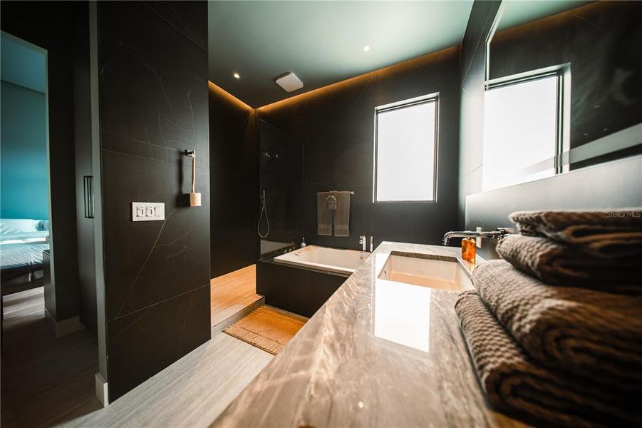 Furnished interior view inside a new home in , Sarasota (Image 6).