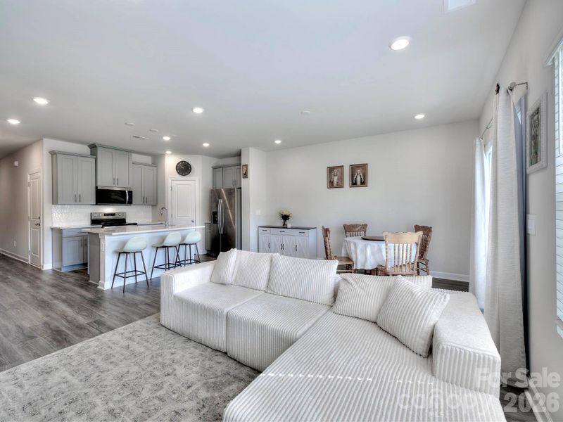 Furnished interior view inside a new home in , Monroe (Image 10).