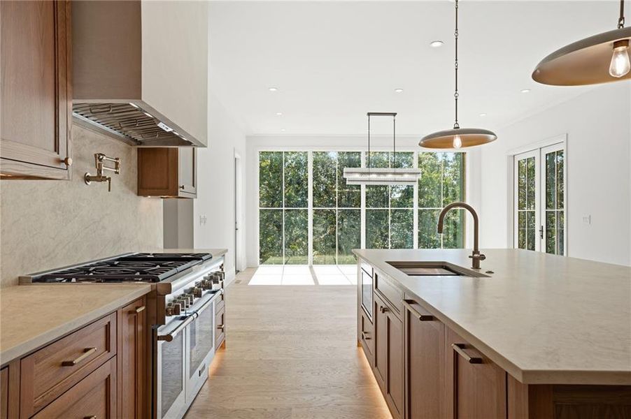Furnished interior view inside a new home in , Roswell (Image 9). Furnished interior view inside a new home in , Roswell (Image 9).