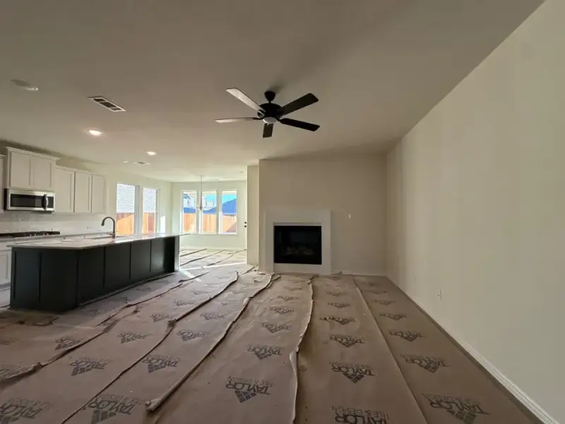 In-progress construction of a new home in Morningstar, Aledo, TX (Image 9).