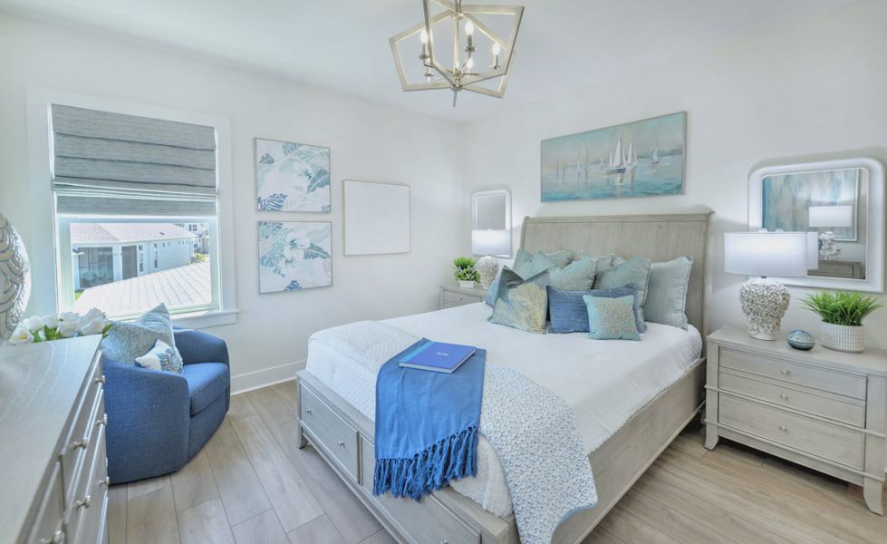 Furnished interior view inside a new home in Persimmon Park, Wesley Chapel (Image 31).