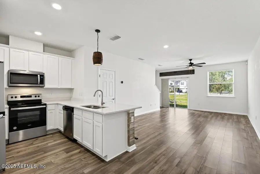 Furnished interior view inside a new home in , Jacksonville (Image 17).